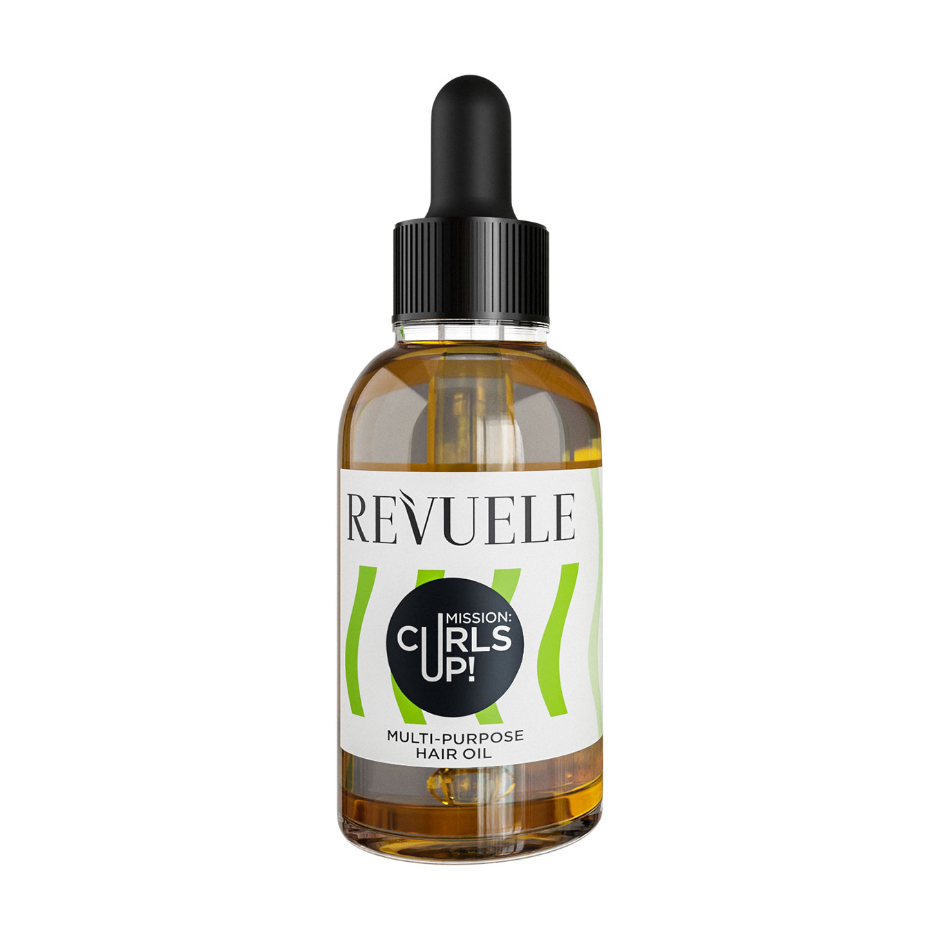 Багатофункціональна олія для волосся Revuele Mission: Curls Up! Multi-Purpose Hair Oil, 30 мл