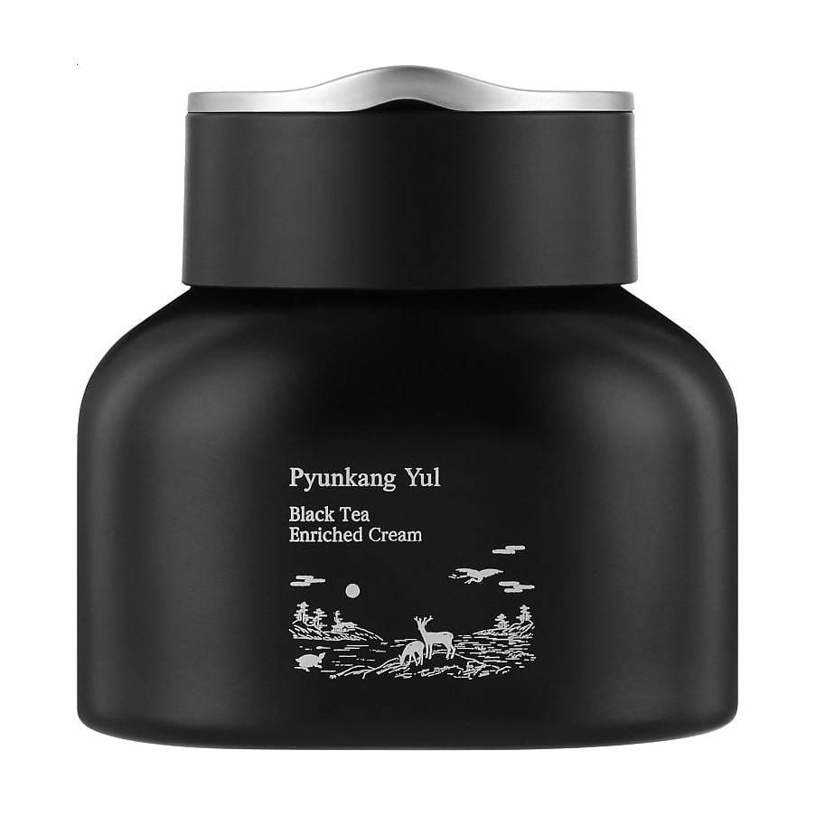 Крем для молодості та еластичності шкіри обличчя Pyunkang Yul Black Tea Enriched Cream із чорним чаєм, 60 мл